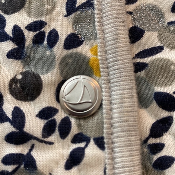 PETIT BATEAU
Girls' Floral Quilted Jacket - Picture 5 of 5